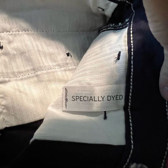 NWT! Eddie Bauer navy boyfriend fit pants‎ - Picture 8 of 12